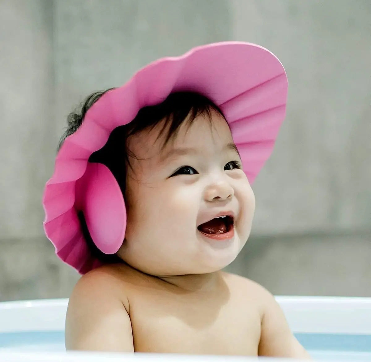 Baby Adjustable Safe Bathing Shower Cap (Pack of 2) - CrazySuperStore