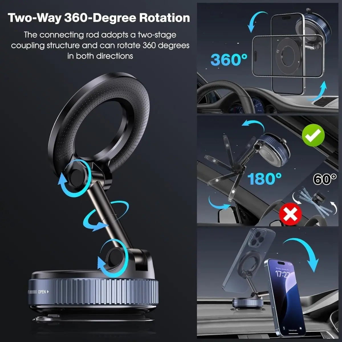 ™Crazy MagPro 360° Phone Holder - CrazySuperStore