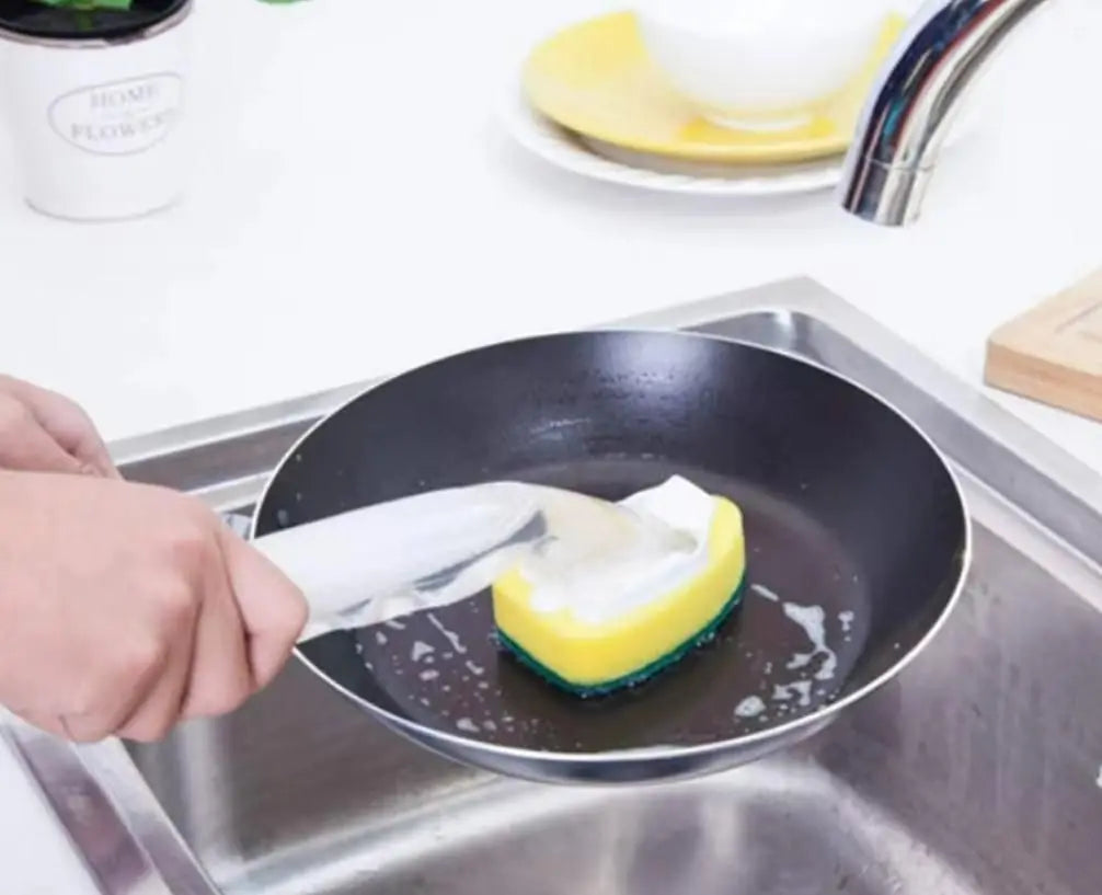 Refillable Liquid Sponge & Brush Set - CrazySuperStore