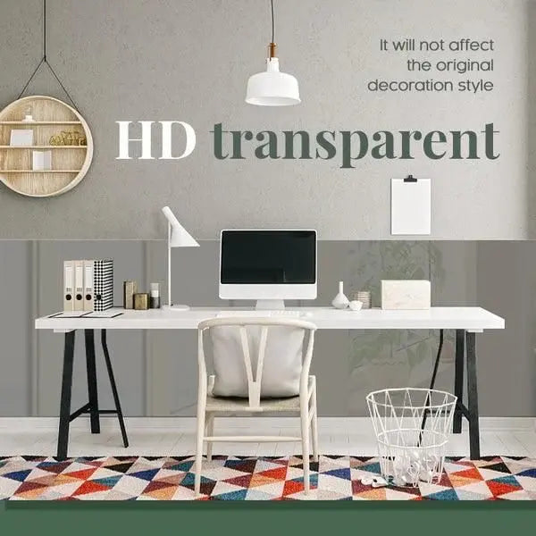 Self- Adhesive Transparent Electrostatic Wall Protection Film Buy 1 Get 1 Free uqxnky-p8