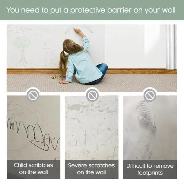 Self- Adhesive Transparent Electrostatic Wall Protection Film Buy 1 Get 1 Free uqxnky-p8