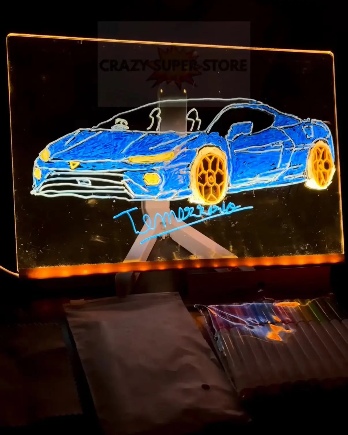 Magic Light Canvas Crazy Super Store