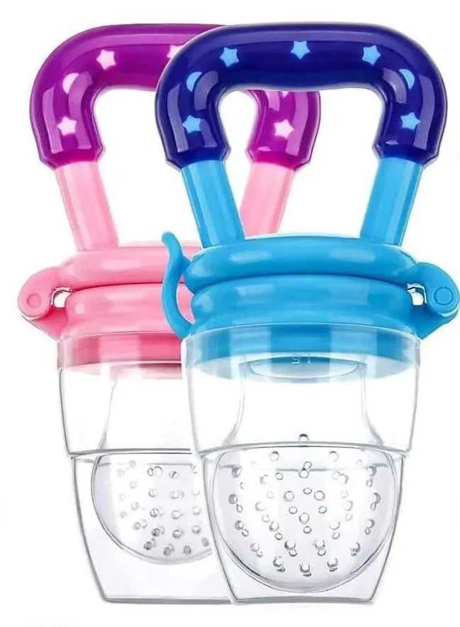 BPA - Free Silicone Fruit Pacifiers For Baby (Pack of 2) - CrazySuperStore