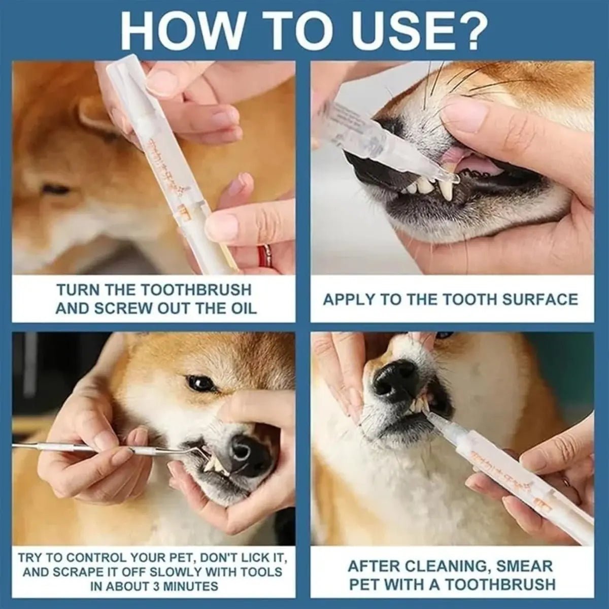 Dog Pen Toothbrush - CrazySuperStore